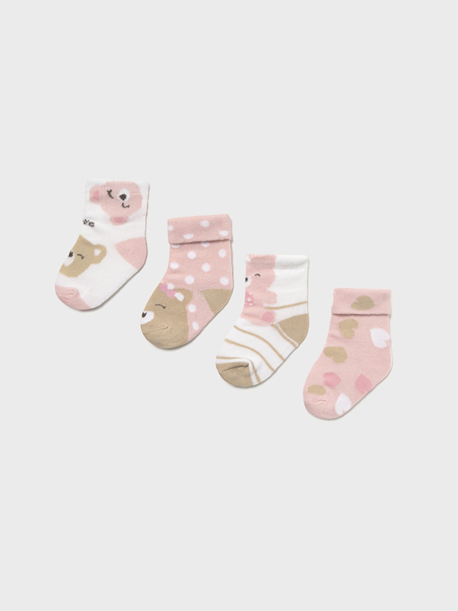 Set 4 calze  ROSA 9867 /RB -  NANU' BABY