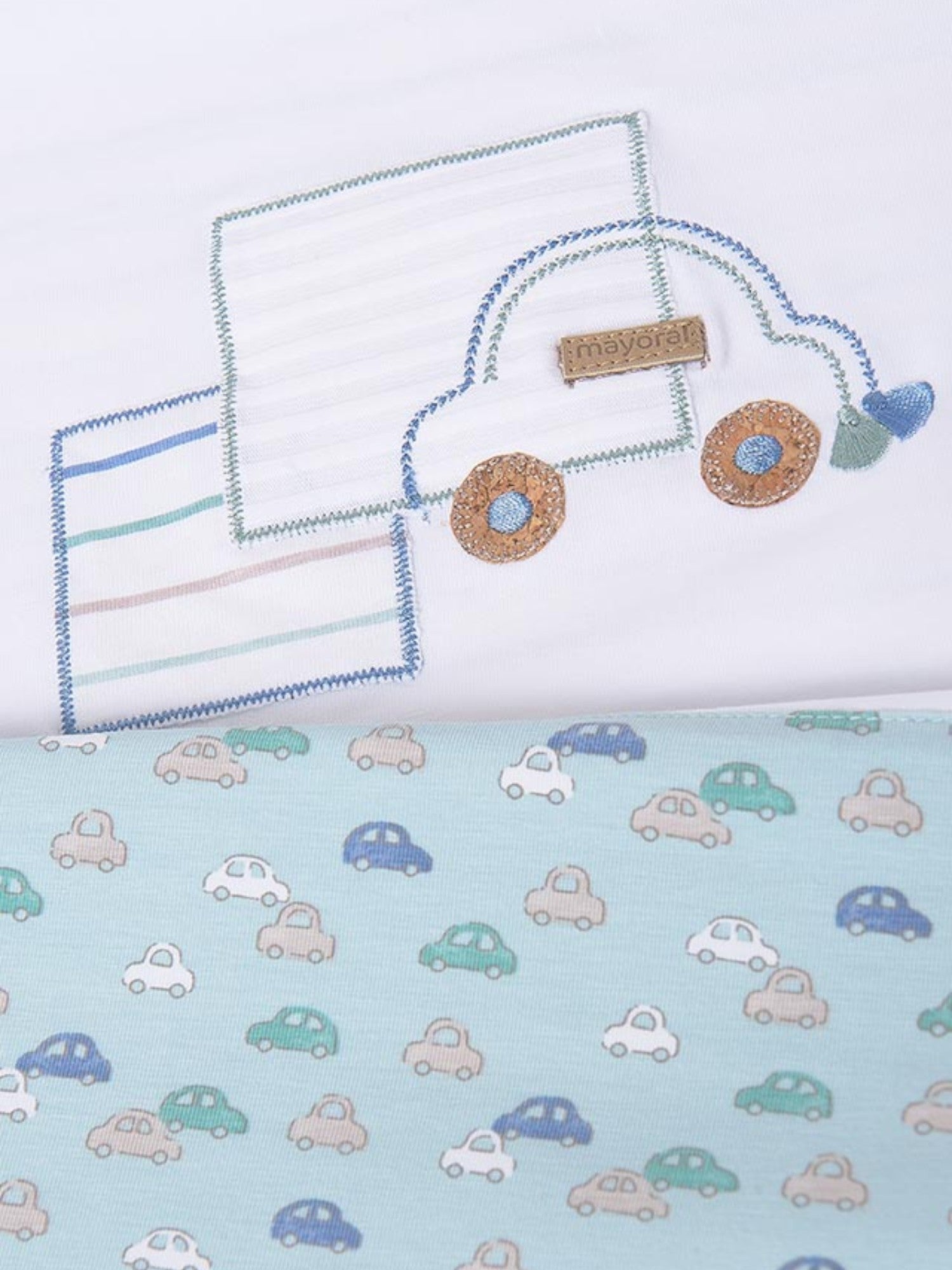Copertina Neonato VERDE 9861 /V -  NANU' BABY