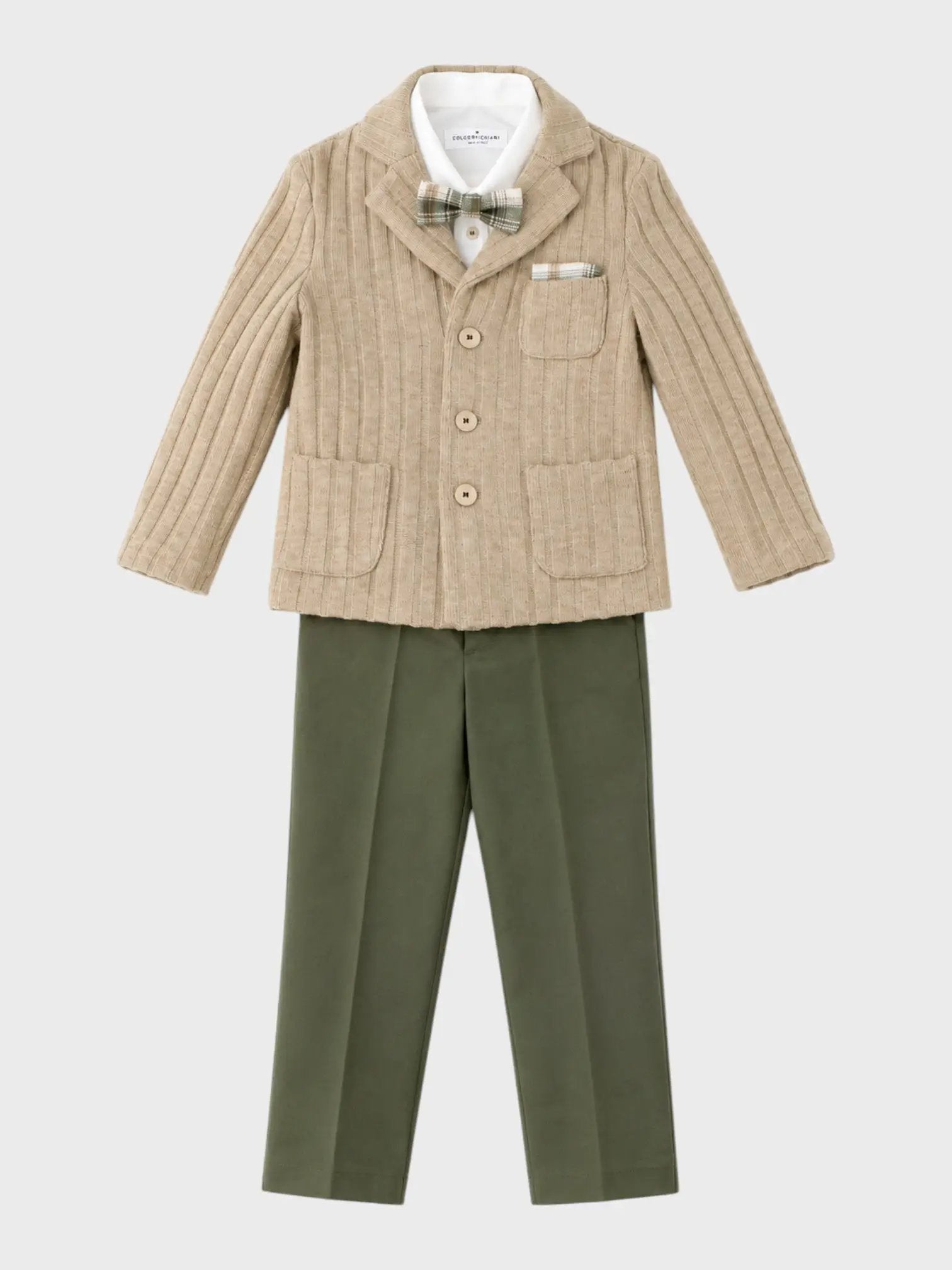 Completo Cerimonia Bimbo Beige MN508720/4989 by COLORICHIARI
