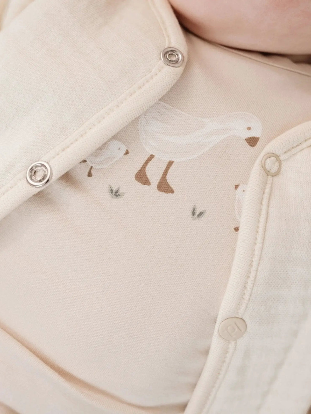 Maglia Neonato Avorio CL25291001 by LITTLE DUTCH