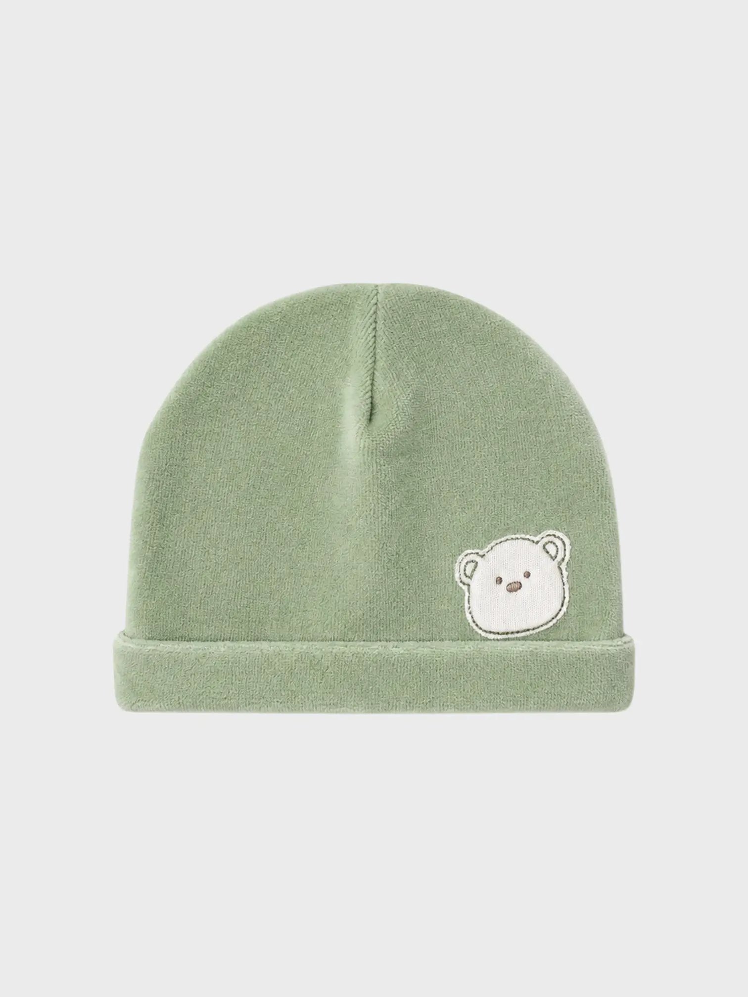 Cuffia Neonata Verde C64702/V-A by COCCODE'