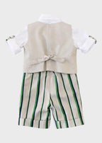 Completo Cerimonia Bimbo Beige M0412A by BUFI