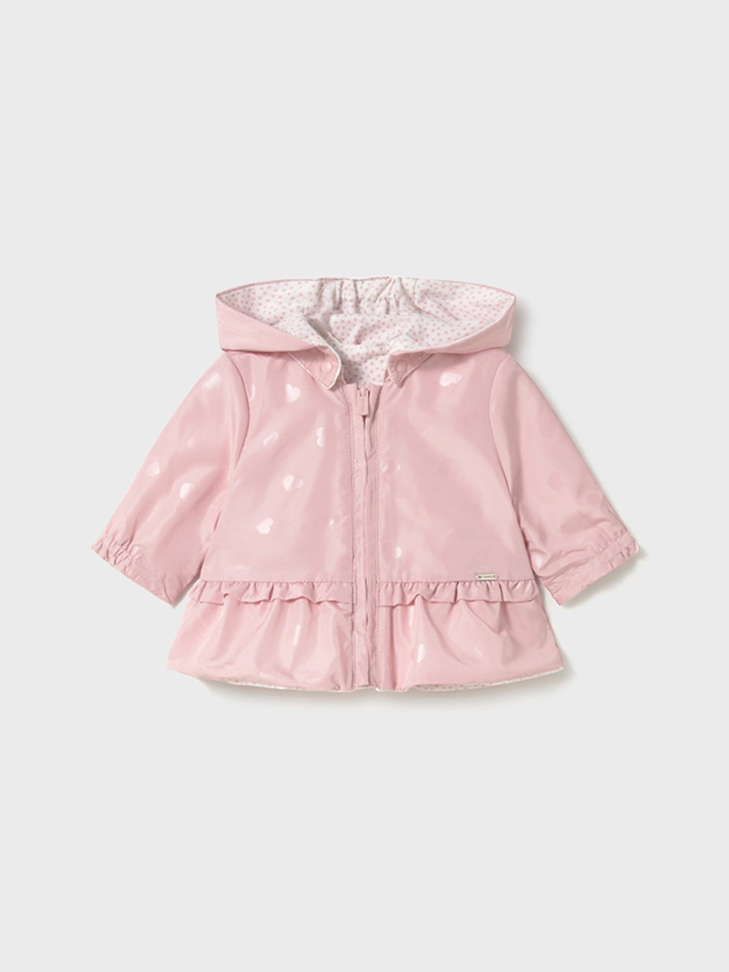 Giacca a vento reversibile Bimba ROSA 1479 /R -  NANU' BABY