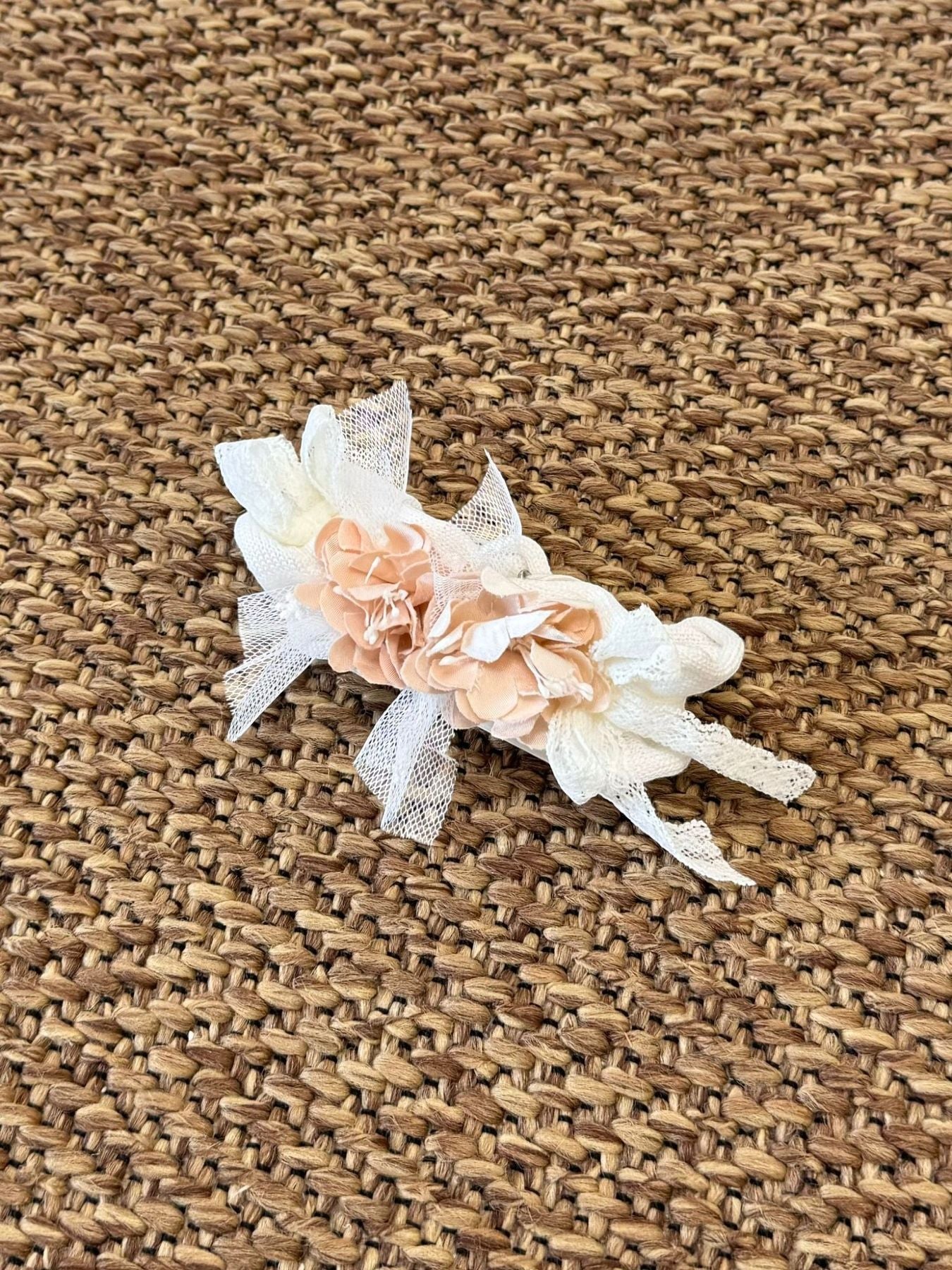Fascia Pizzo e fiori  CIELO EM822FA -  NANU' BABY
