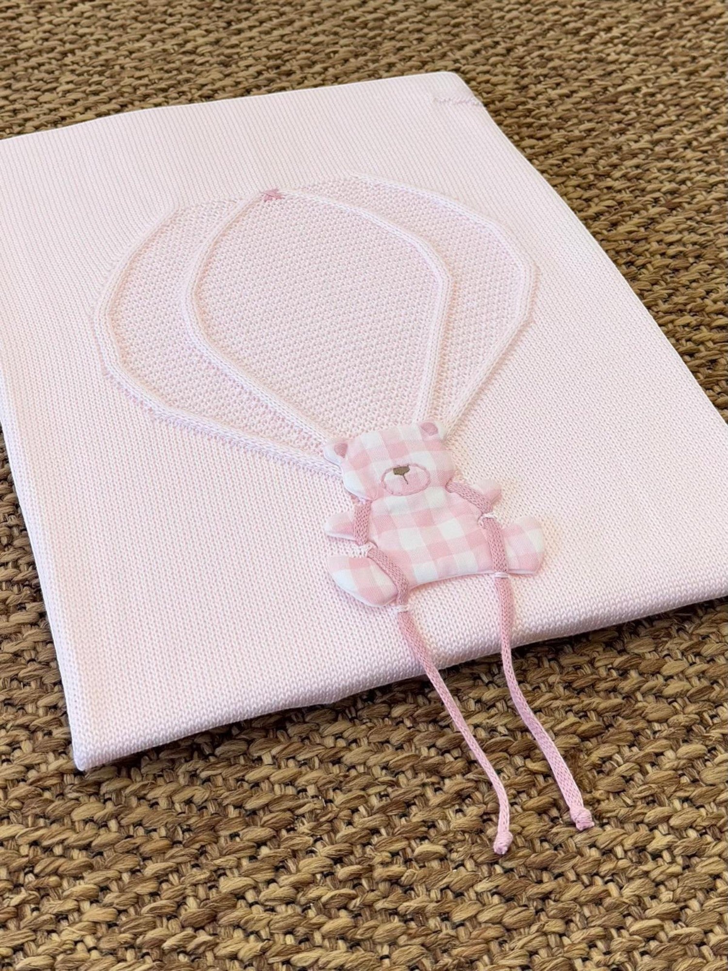 Coperta Neonata ROSA EB6780/R -  NANU' BABY