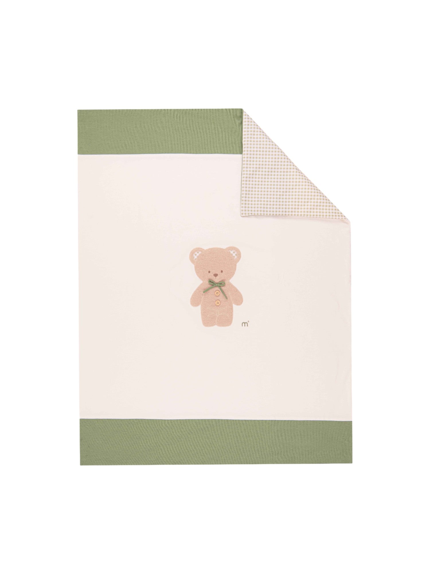 Coperta Neonato VERDE EB6281 -  NANU' BABY