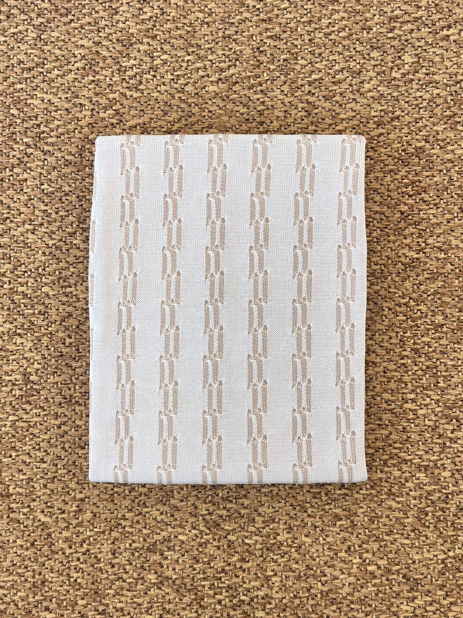 Coperta Neonato BIANCO EB7480 -  NANU' BABY