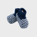 Babbucce Neonato Blu EL93S by STELLA