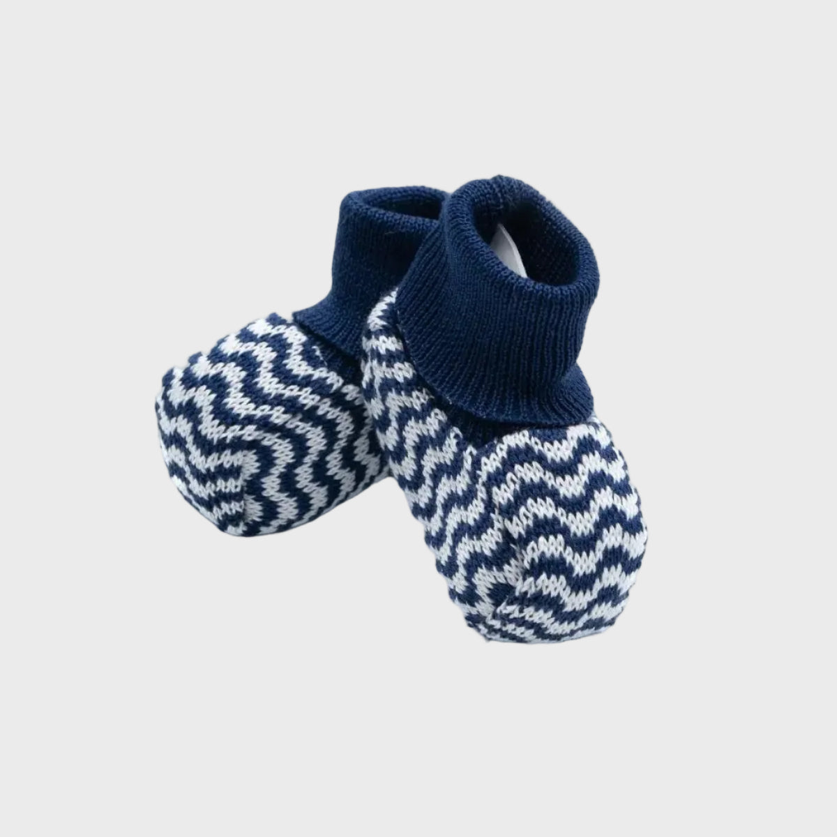 Babbucce Neonato Blu EL93S by STELLA