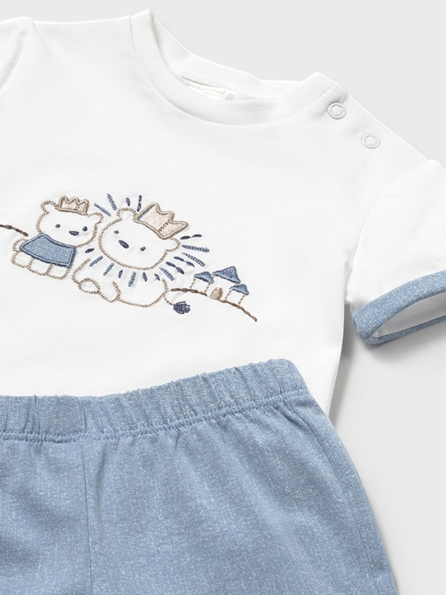 Completo punto 4 pezzi Bimbo AZZURRO 1610 /A -  NANU' BABY