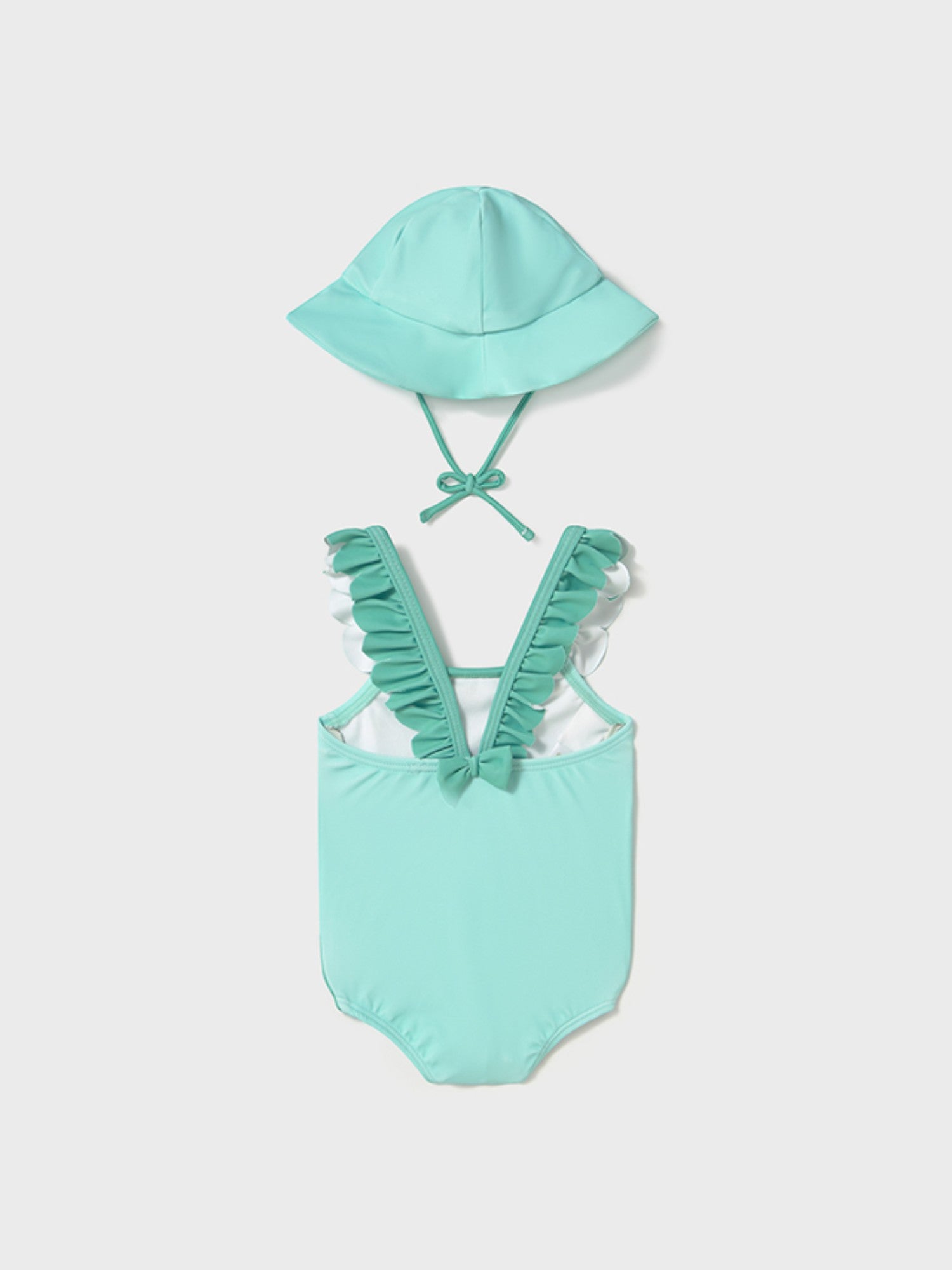 Costume e cappello Bimba VERDE 1764 /V -  NANU' BABY
