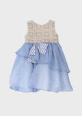 Abito Bimba Blu NAGARE 0503/80 by MARTA Y PAULA