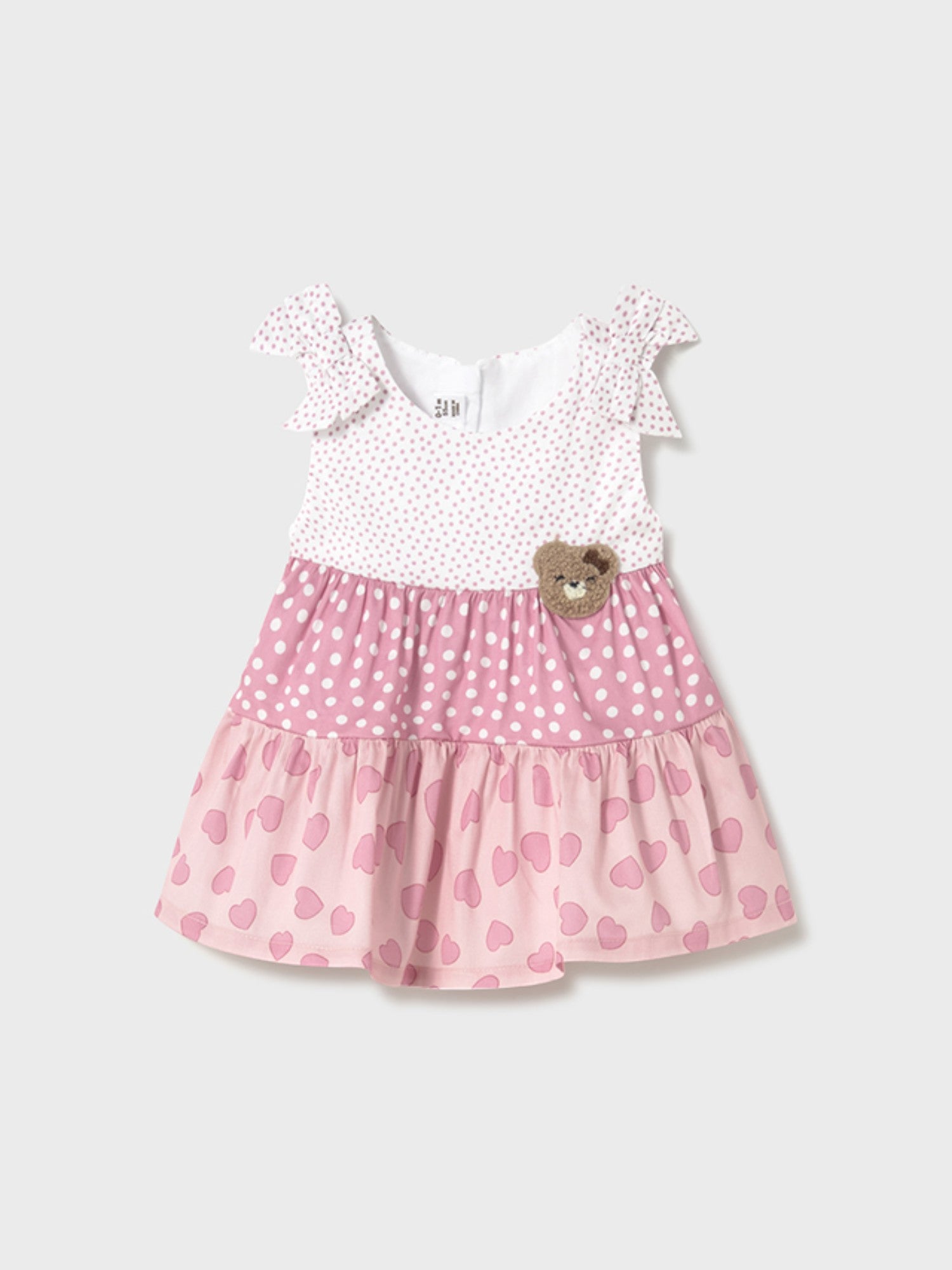 Abito combinato Bimba ROSA 1868 /R -  NANU' BABY