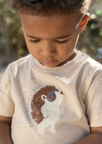 T-shirt Bimbo Avorio CL26021140 by LITTLE DUTCH