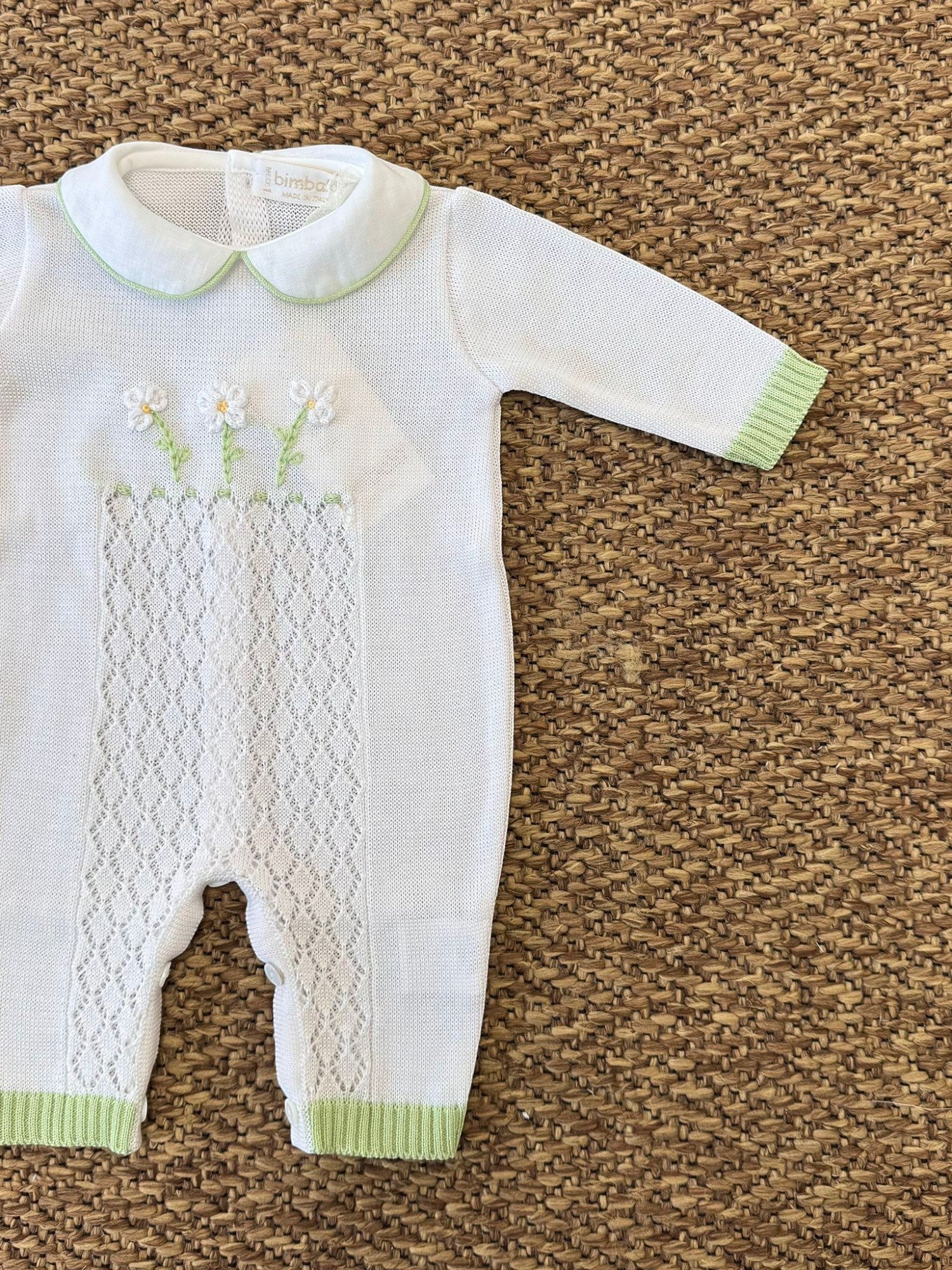Tutina Neonata BIANCO 7566 -  NANU' BABY