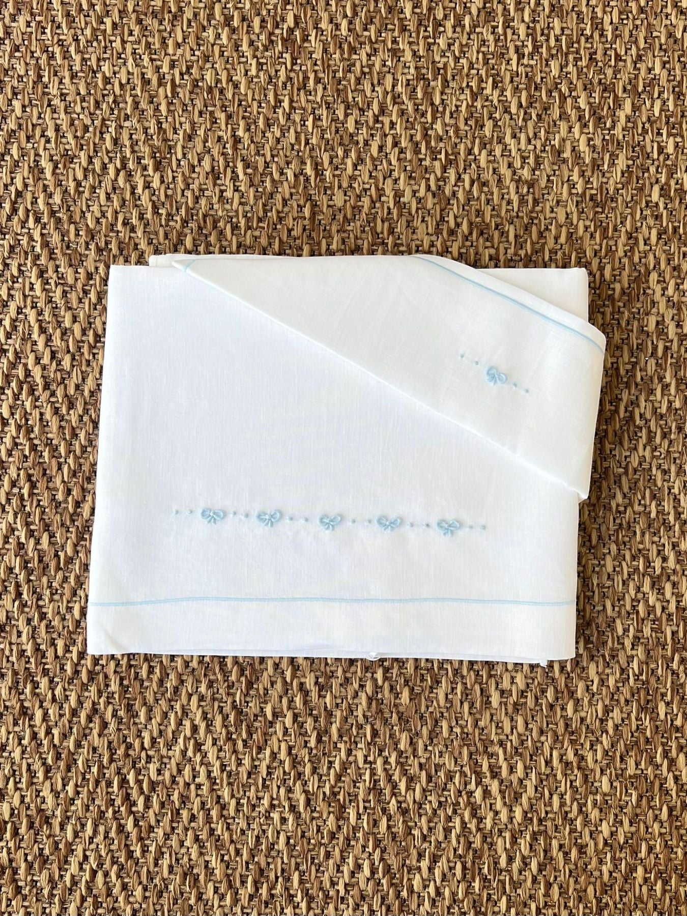 Lenzuolino Neonato AZZURRO GAFFUR/LN -  NANU' BABY