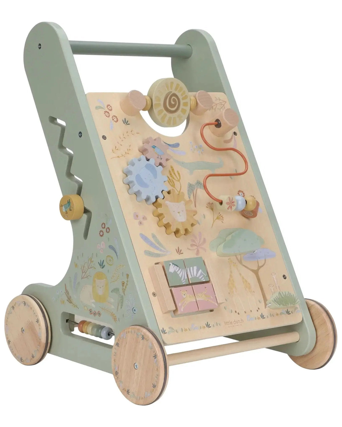 Carrellino primi passi Multicolore LD7432 by LITTLE DUTCH