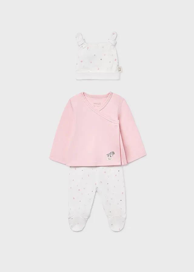 Completo nascita Neonata Rosa 9980/38 by MAYORAL