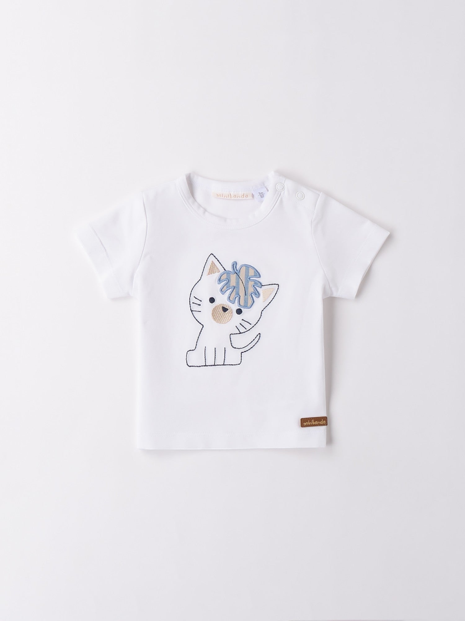 T-Shirt Bimbo BIANCO 3B609/0113 -  NANU' BABY