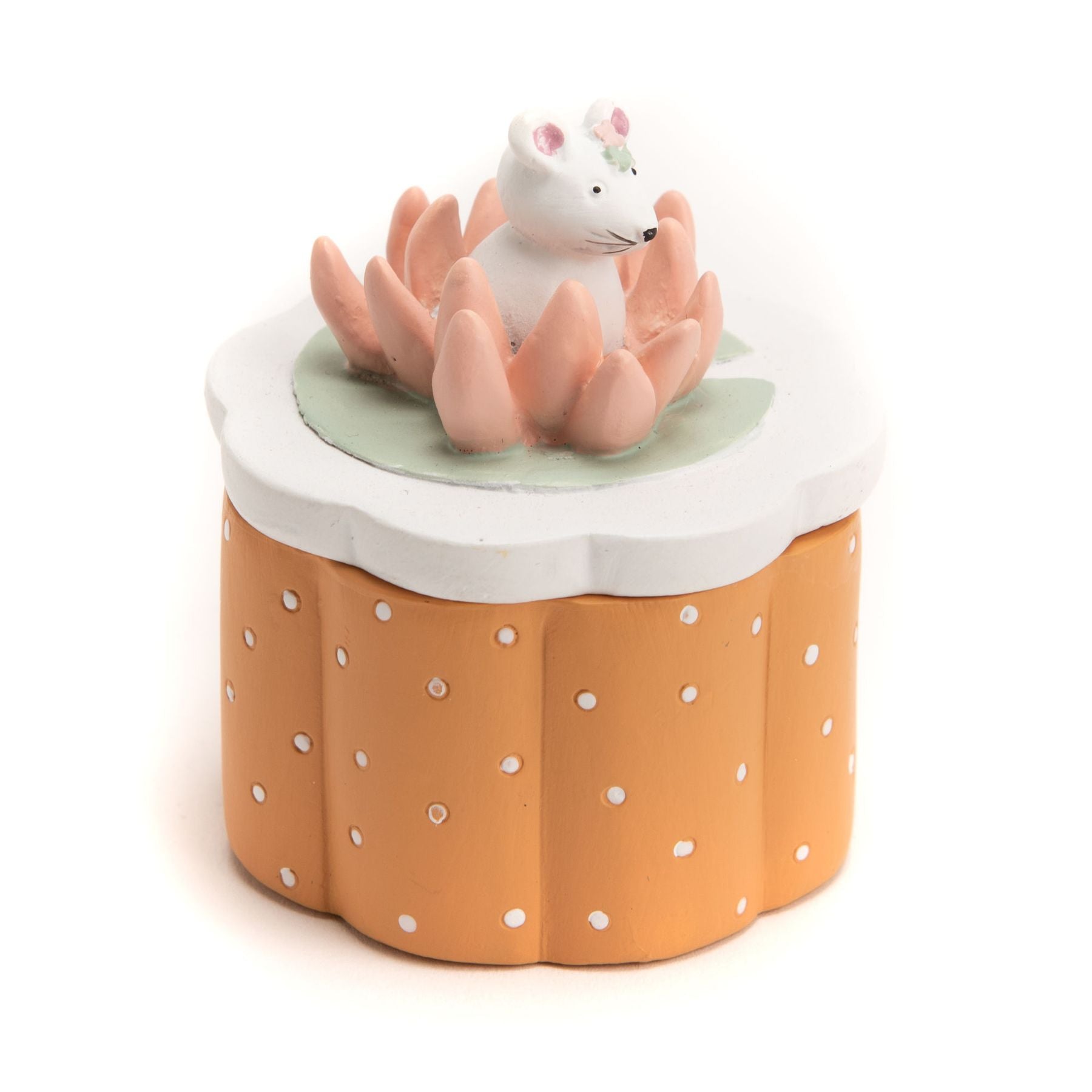 Cofanetto per dentini Fleurs  ROSA 159117 -  NANU' BABY