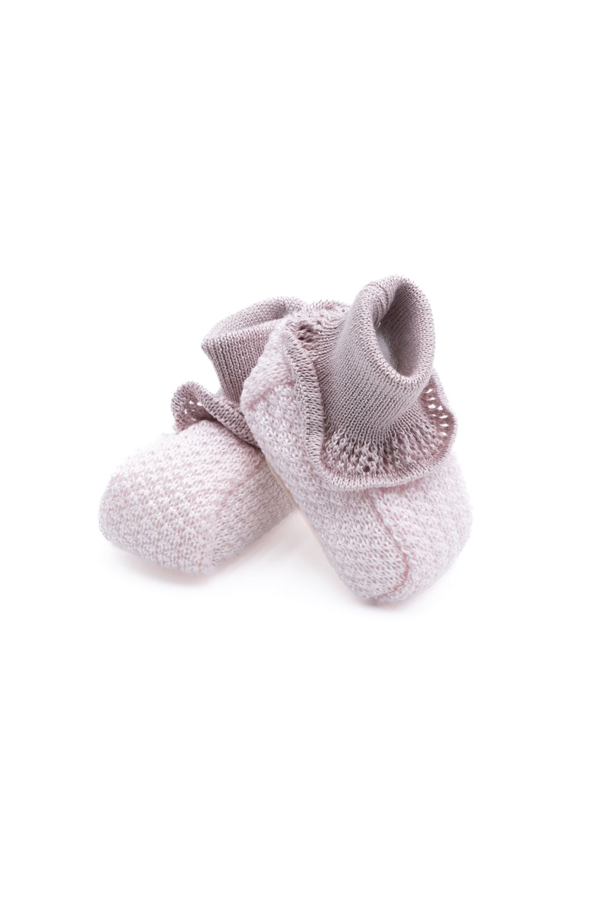 Babbucce Rosa Neonata ROSA EF45S -  NANU' BABY