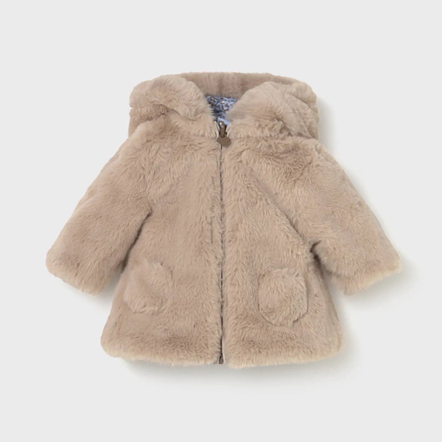 Cappotto Bimba Azzurro 2404/50 by MAYORAL