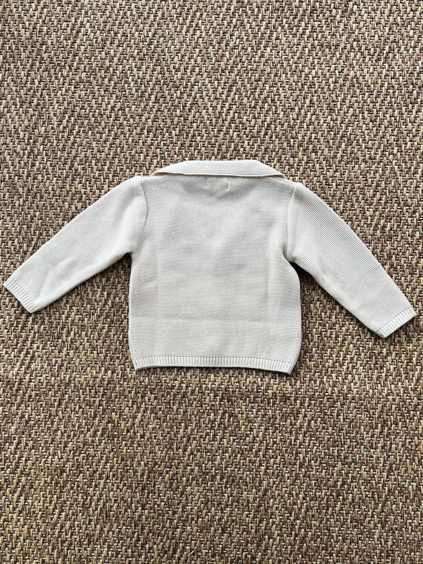 GIACCA C/ COLLO Bimbo BEIGE FMM37253/ -  NANU' BABY