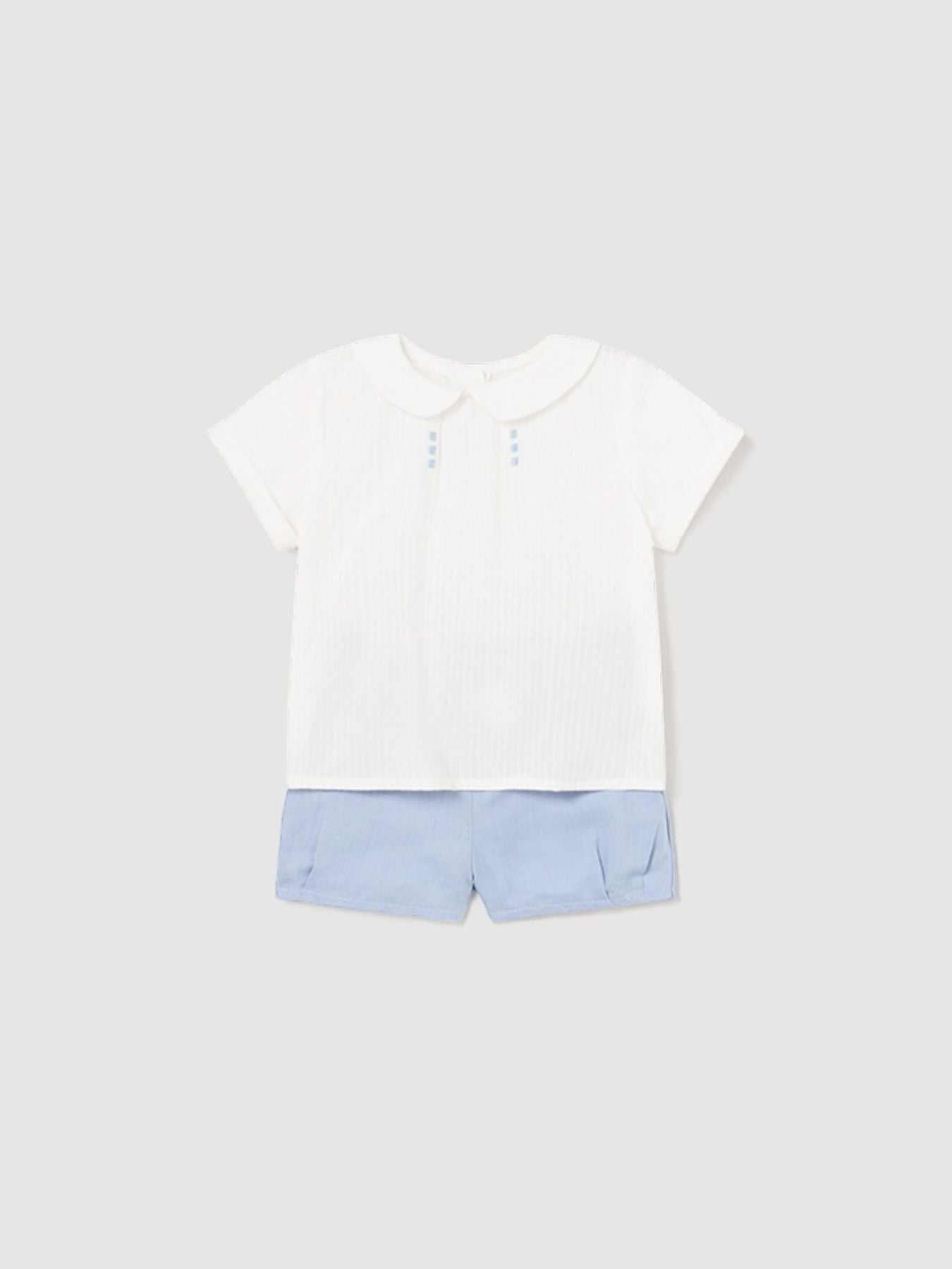 Compl.pant.corto Bimbo AZZURRO 1216/A -  NANU' BABY
