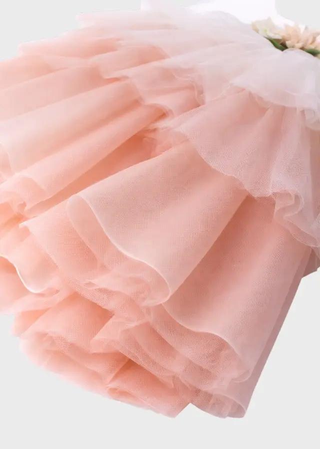 Abito Cerimonia Bimba Rosa GG2617I by GUGU GAGA