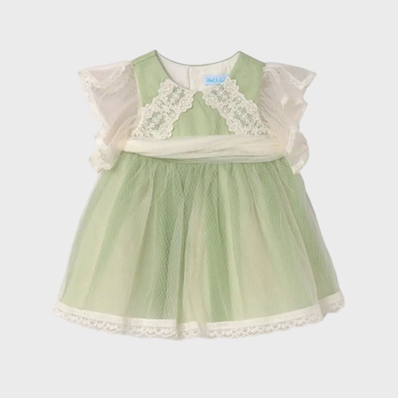 Abito Bimba Verde 5005 by ABEL & LULA