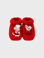 Babbucce Neonata Rosso 30581/S1