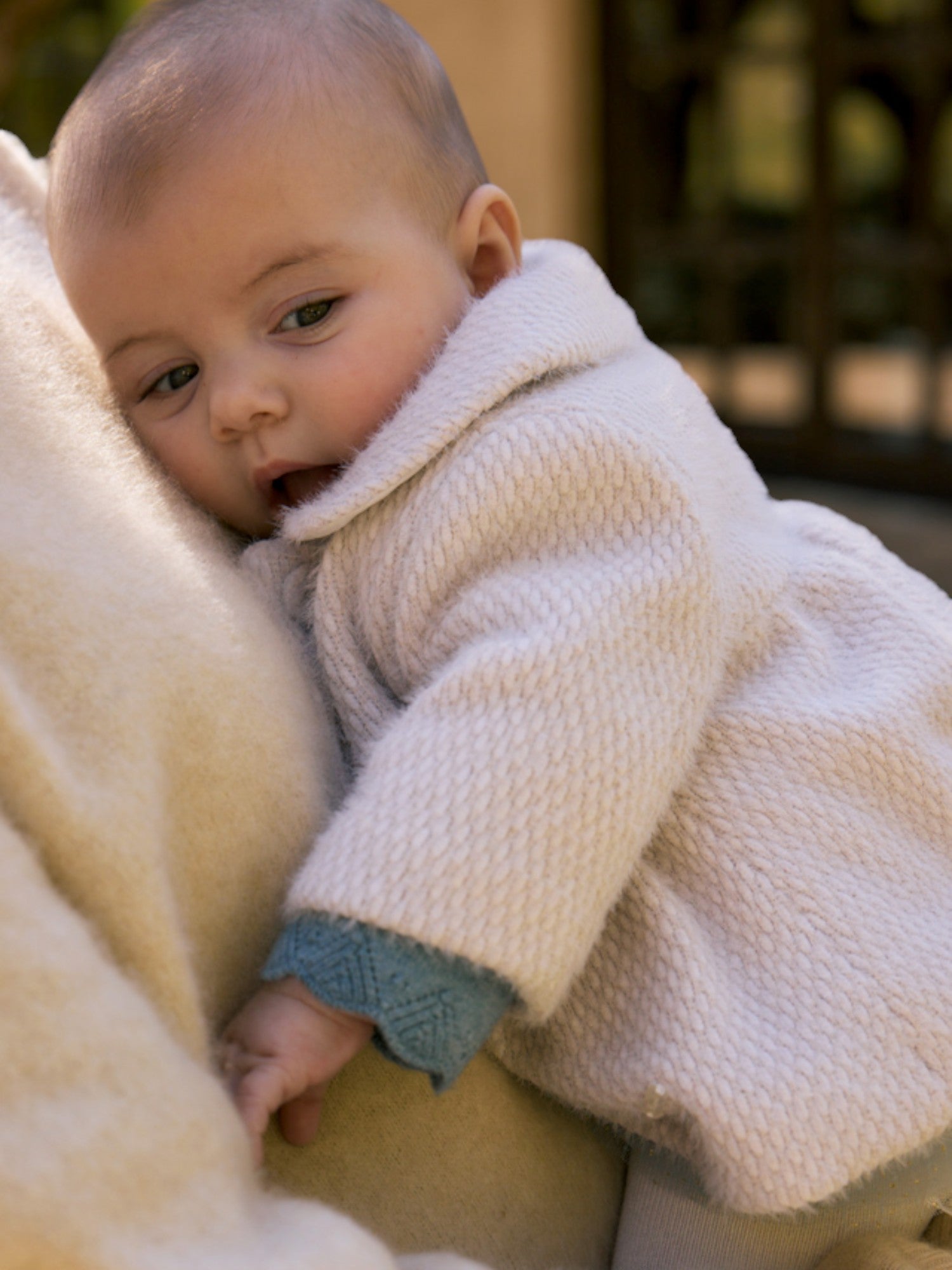 Cappotto Bimba Beige 2401/80 -  NANU' BABY