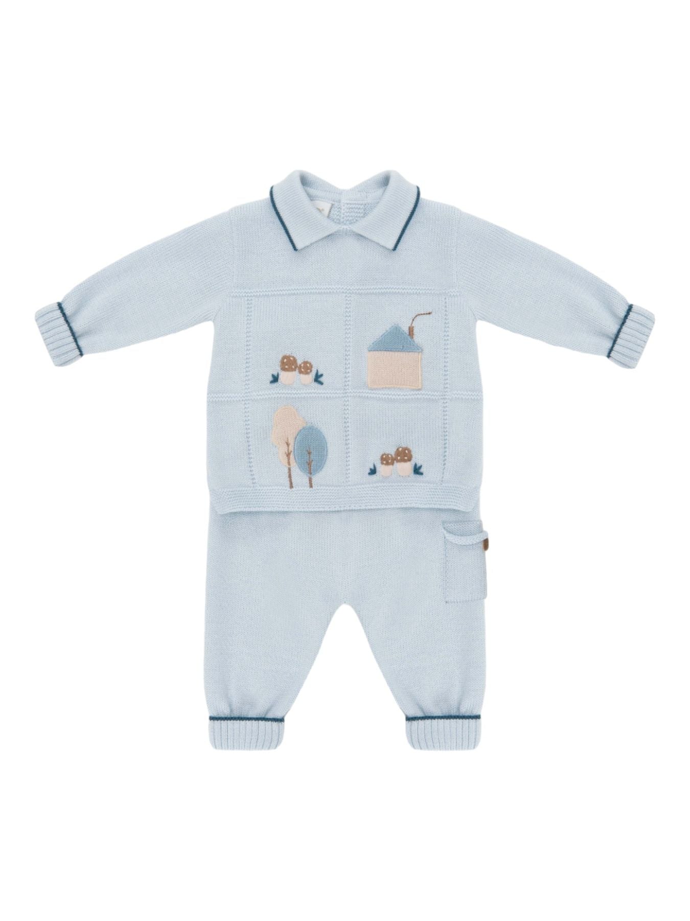 Completo nascita Village Neonato CIELO IB6650 -  NANU' BABY