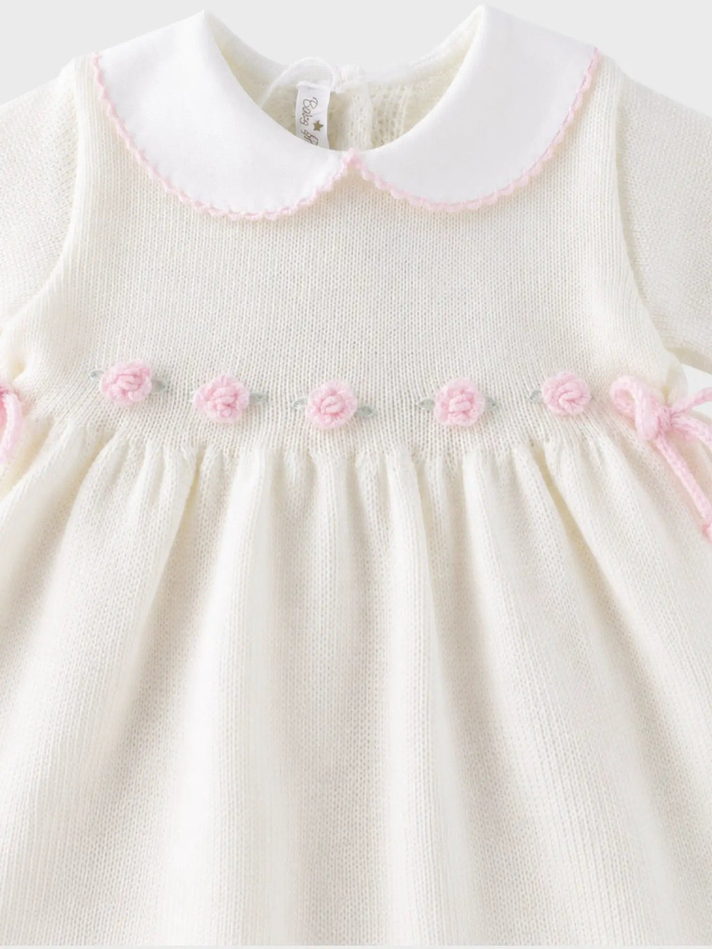 Completo nascita Neonata Bianco FIORI DI LOTO 432/3031 by BABY LORD
