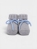 Babbucce Neonato Grigio CAVALLINO/706 by BABY LORD