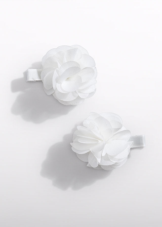 Fermaglio Bimba Bianco 5470/48 by ABEL & LULA