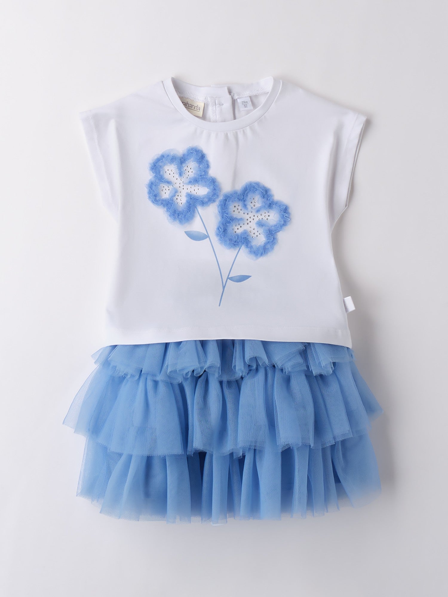 Completo Bimba BIANCO 0B347/0113 -  NANU' BABY