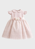 Abito Cerimonia Bimba Rosa FB068/R by FLO' SARTORIA ITALIANA