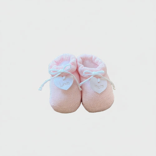 Babbucce Neonata Rosa 8635/R by STORY LORIS