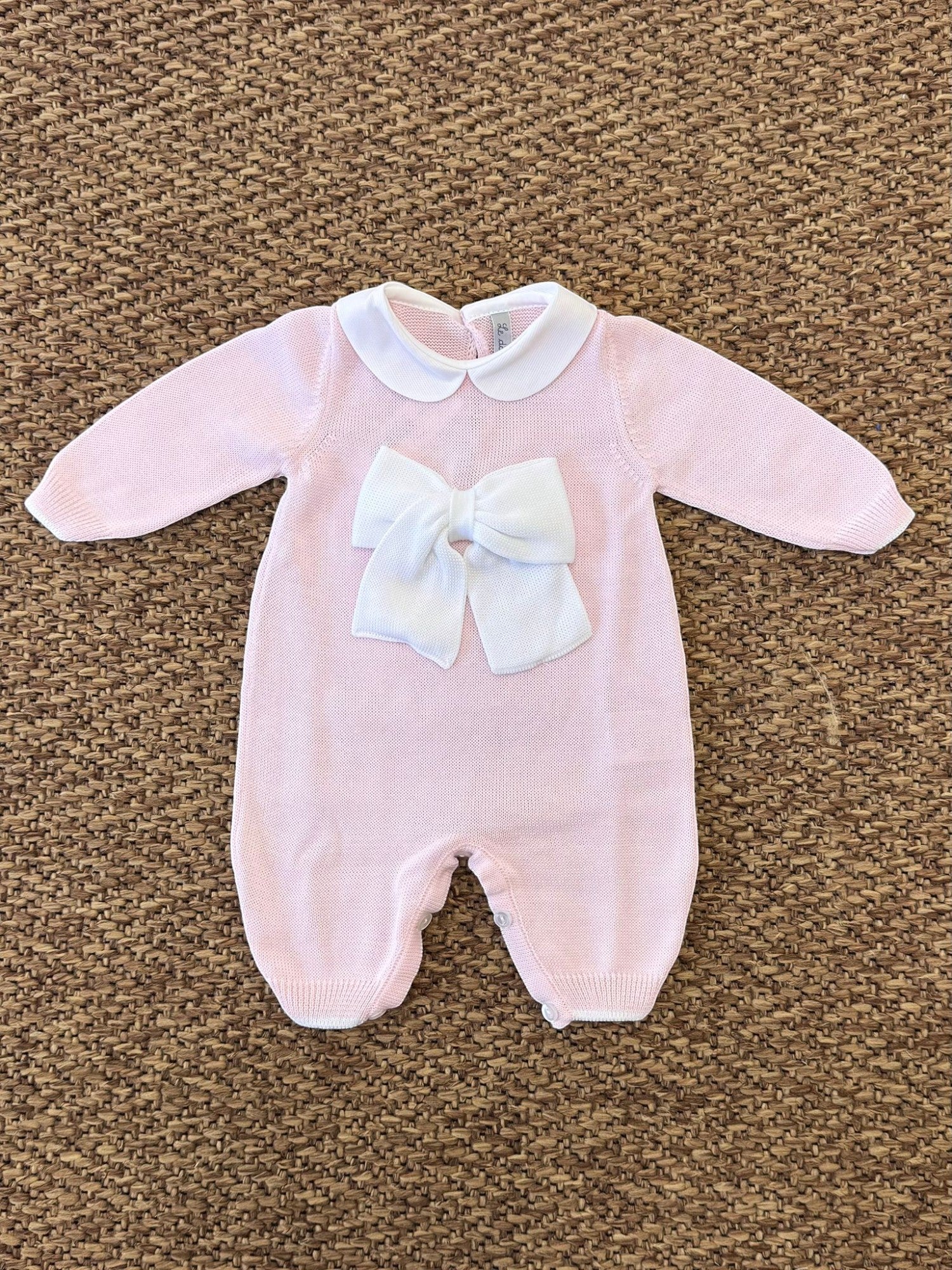 Tutina Neonata ROSA T61L/7001 -  NANU' BABY