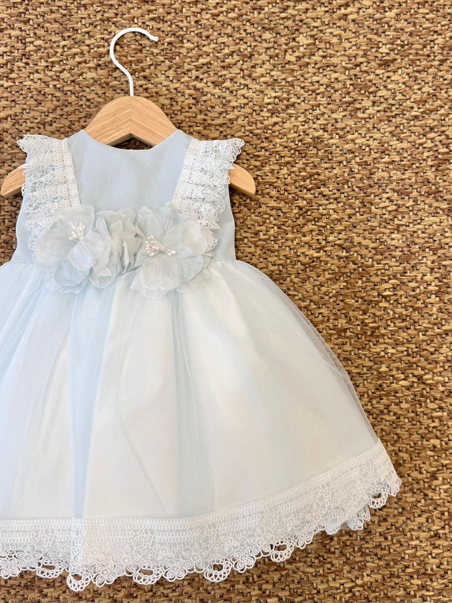Abito Cerimonia Bimba AZZURRO FB086/AP -  NANU' BABY