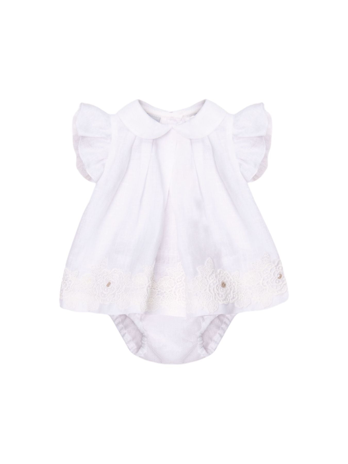 Pagliaccetto Bimba BIANCO EP1217MU -  NANU' BABY