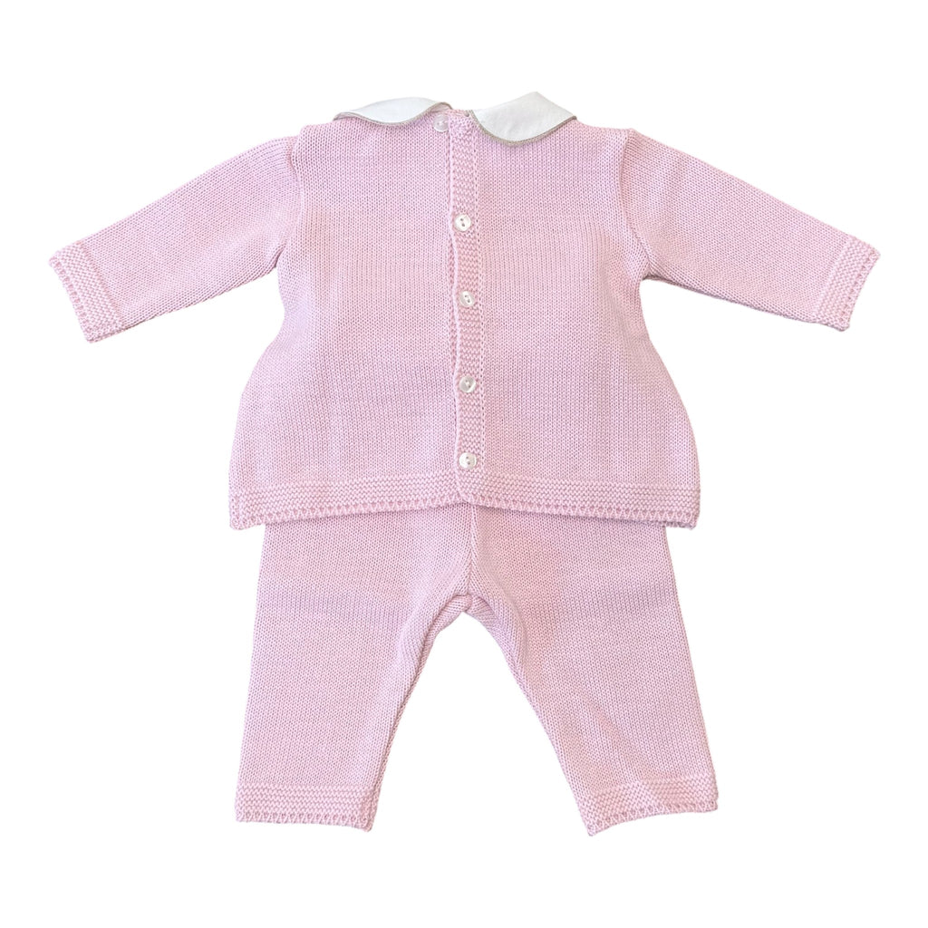 Ensemble naissance fille rose LV1109