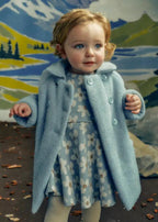 Cappotto Bimba Azzurro 2435/16 by MAYORAL