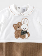 Tutina Neonato Beige IB5714 by MARLU'