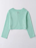 Giacca Bimba Verde 0B333/4634 by SARABANDA