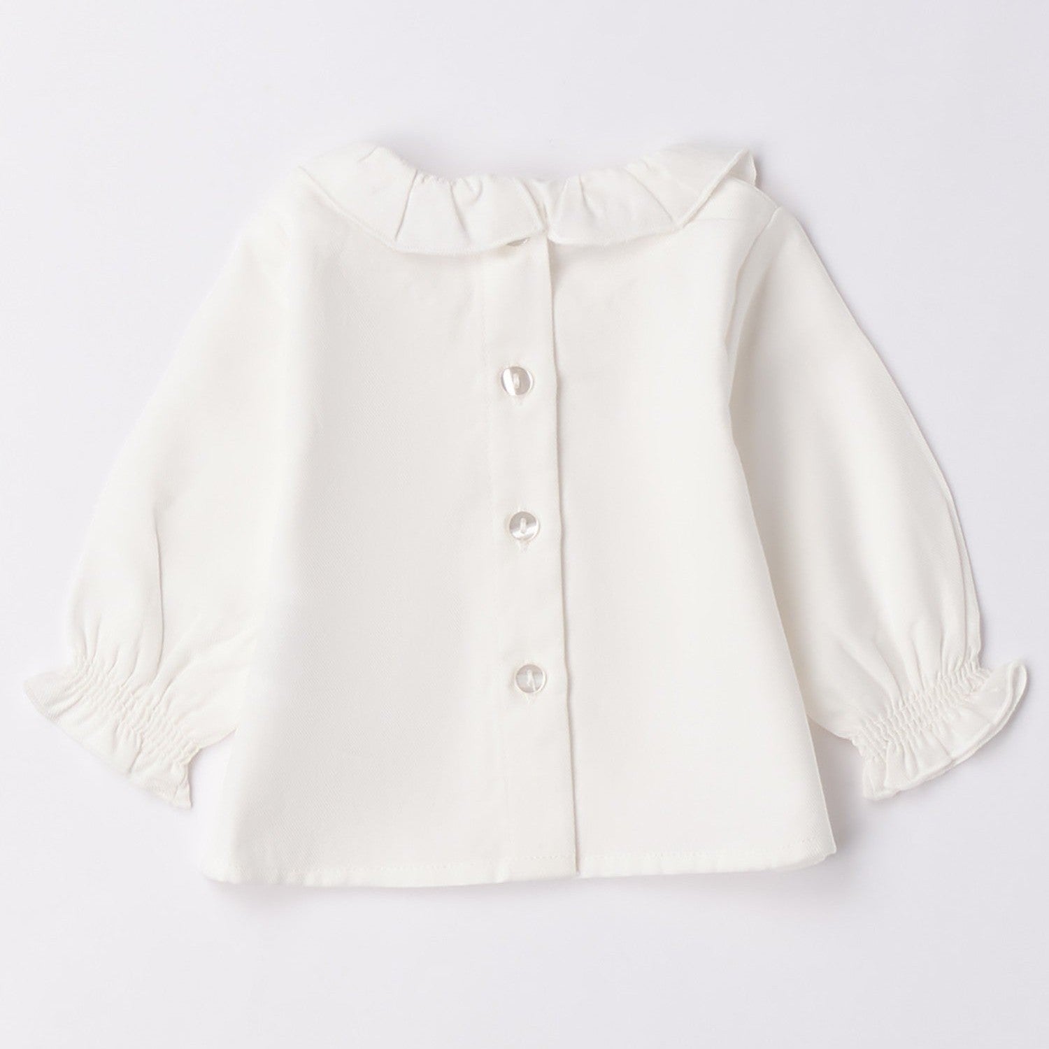 Camicia Ml Bimba Bianco 3F700/112 -  NANU' BABY