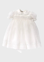 Abito Cerimonia Bimba Bianco LORETTA by PICCOLA GIUGGIOLA
