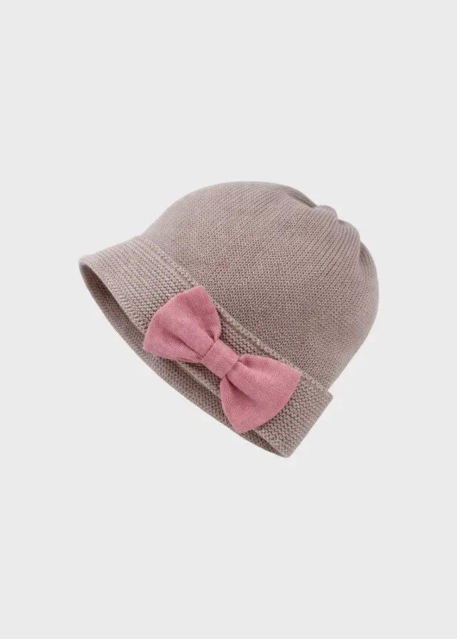 Cuffia Neonata Avorio FIOCCO 680 by BABY LORD