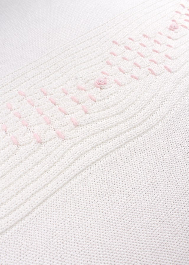 Coperta Neonata Bianco MARCO/CO by PICCOLA GIUGGIOLA